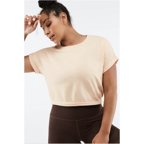 Fabletics Cassie Short Sleeve Sweatshirt size 1X - Picture 1 of 6